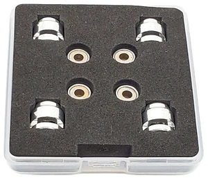 NHX RC Crosshair Magnetic Body Mount Marking Kit Most On-Road RC Bodies Silver - Picture 1 of 2