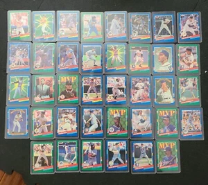 Donruss 39 Karten Lot 1991. All Are Stars, Mix Of Rookies, HOF, MVP. Neuwertig & Fehler - Bild 1 von 11