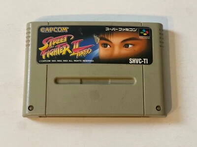 Street Fighter II Turbo (Nintendo Super Famicom SNES SFC, 1993) - Image 1 of 2