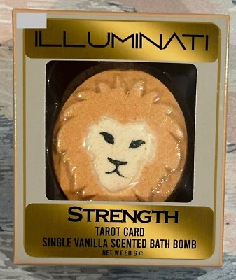 Carta del Tarot 17 Fuerzas Perfumada Vainilla León Bomba de Baño Illuminati Cosméticos Foto 1 de 3