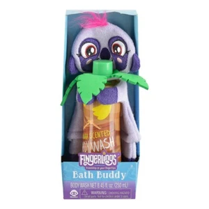 Fingerlings Marge the Sloth Bath Buddy and Body Wash and Bath Mit Set - Picture 1 of 4