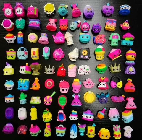 10 20 30 50 100Pcs Random shopkins COLLEGGTIBLES Figure - no duplicate - gift Cover
