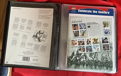 Lot Celebrate Stamp Album & 10 Sheets MNH UNC STAMPS ACV$48+ - Image 1 of 4