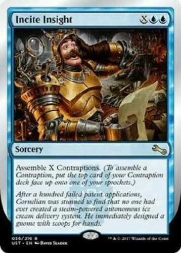 Incite Insight Rare Unstable MTG Magic - Image 1 of 1