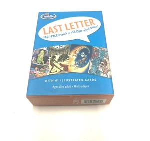 Thinkfun Last Letter Card Game, Fast-Paced Twist on a Classic Word Game Complete - Picture 1 of 7