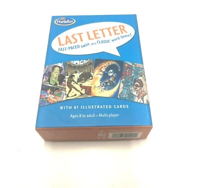 Thinkfun Last Letter Card Game, Fast-Paced Twist on a Classic Word Game Complete - Image 1 of 4