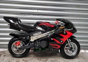 50cc Mini Moto, Racer, 2 tiempos, Rev and Go, Mini Moto, Ariabikes - Imagen 1 de 5