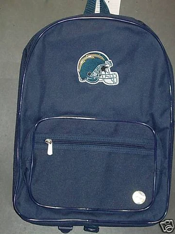 NFL San Diego Chargers Backpack, NEW Cover