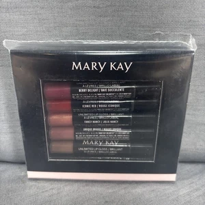 Mary Kay Unlimited SET OF 5 MINI LIP GLOSS SHADES Travel NIB - Picture 1 of 2