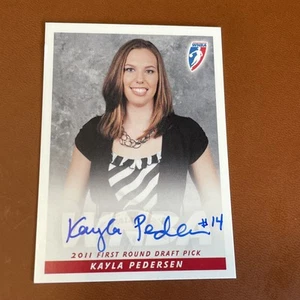 2011 Rittenhouse WNBA Kayla Pedersen Rookie Autograph Stanford Cardinal - Picture 1 of 2