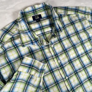 Cutter & Buck Shirt Mens 3XB Multi Color Plaid Long Sleeve Button Down - Picture 1 of 7