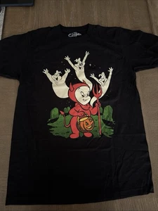 MAGLIETTA CASPER IL FANTASMA AMICHEVOLE: HALLOWEEN Large Nuova con etichette - Foto 1 di 5