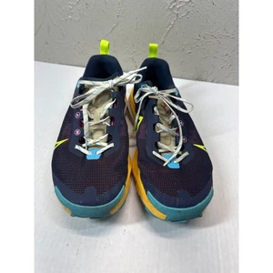 NIKE React Terra Kiger 9 Zapatos Hombres Obsidian Volt Citron Pulse Trail Running 10.5 - Imagen 1 de 5