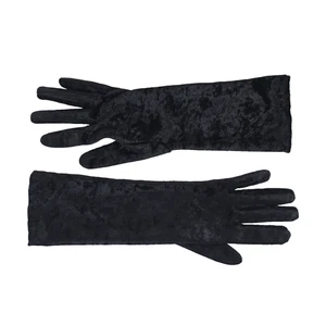 Jennifer Moore Women's Velvet Gloves Black Costume Cosplay - Picture 1 of 5