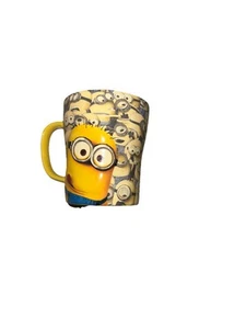 Tazza da caffè usata Cattivissimo Me Minion Mayhem gialla 3D Universal Studios - Foto 1 di 5
