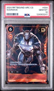 PSA 10 Warwick Arcane Promo ARC-004 Riftbound TCG League Of Legends 2024 - Foto 1 di 2