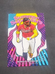 2025 Topps Summer Superstars Ronald Acuna Jr #SS-4 Atlanta Braves⚾⚾💥 - Picture 1 of 2