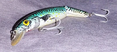 VINTAGE Bomber Saltwater Grade Heavy Duty Jointed Long A Lure  6"/1oz  Spanish M - Image 1 of 4