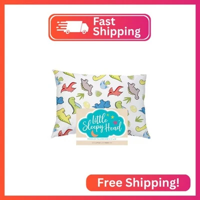 Funda de almohada Little Sleepy Head para niños pequeños, 100 % algodón y funda de almohada hipoalergénica  Foto 1 de 2
