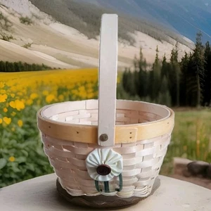 Hope Sammelkorb Garten Pracht Klappgriff Cottagecore Versand aus USA  - Bild 1 von 3