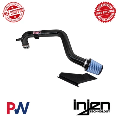 Injen SP Short Ram 冷进气系统 黑色 适用于大众 Golf-R 2.0L Turbo — 第 1/3 张图片