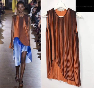 Runway/rare/excellent condition■Stella McCartney pleated tunic One-Piece - Image 1 of 4