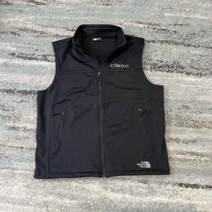 The North Face Softshell Weste Herren Large schwarz Full Zip Reißverschlusstaschen - Ciroc - Bild 1 von 8