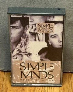 SIMPLE MINDS ONCE UPON A TIME CASSETTE TAPE - Picture 1 of 4
