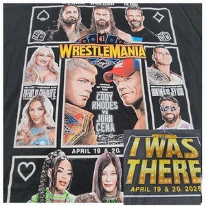NEW! WWE WrestleMania 41 I Was There Event T-Shirt Size XXL Collectible RARE - Picture 1 of 8