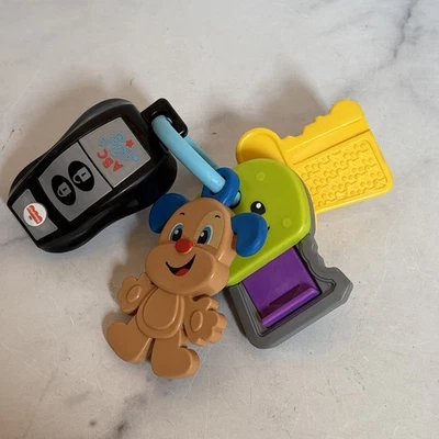 Fisher-Price Laugh & Learn Play & Go Keys Musical Learning Toy - Working - Image 1 of 4
