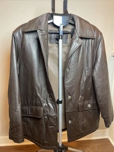 WINLIT New York Damen QUALITÄT dunkelbraune Leder TASCHEN BIKER Jacke Gr. M - Bild 1 von 16