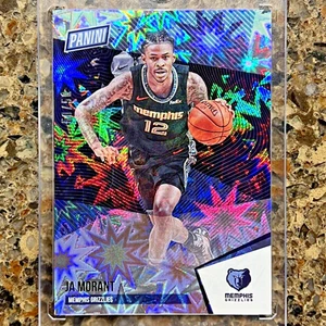 Ja Morant 2021 Panini The National KABOOM Explosion #'d 50/50 SSP Rare Grizzlies - Picture 1 of 11