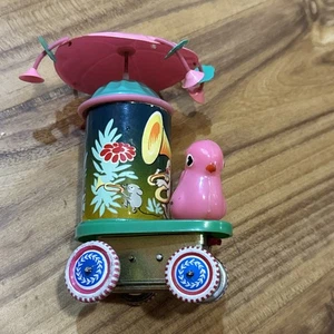 Vintage Hibiki Aufziehspielzeug Made in Japan funktioniert Vogel - Bild 1 von 6