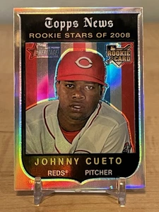 2008 Topps Heritage Chrome Refractor Rookie Stars 280/559 Johnny Cueto #C234 - Picture 1 of 3