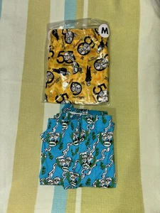 Berkshire Hathaway Berky Boxer Shorts Azionisti Riunione Blu/Giallo Taglia M (2) - Foto 1 di 8