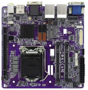 Placa madre Intel 9th Gen 4x SATA HDMI DP D-SUB NVMe PCIe H310 LGA1151 Mini ITX - Imagen 1 de 12