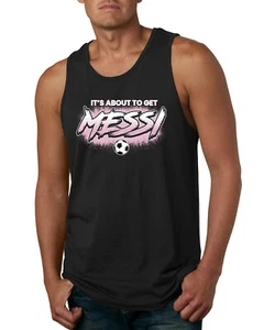 Camiseta sin mangas Its About To Get Miami Soccer GOAT Sports para hombre - Imagen 1 de 4