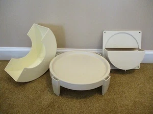 Tupperware 1645 Lid Holder Vtg 1866 Divide a Rack 2679 Place for Seals - Picture 1 of 10