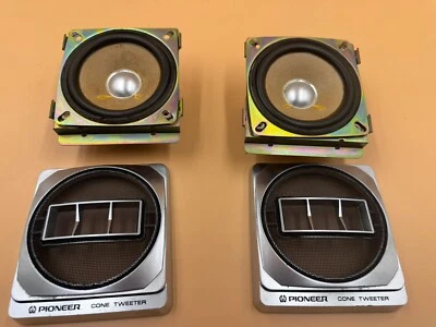Vintage Pioneer Ts T4 Tweeters Ts-t4 Hard To Find - image 1 of 4