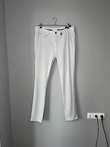 Sartoria Tramarossa 1967 graue Leinenmischung Chino Robert Herrenhose Größe 32 - Bild 1 von 15
