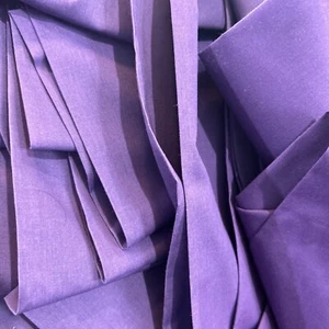 Purple Cotton Polyester Broadcloth Fabric Quilting Crafts Textile Art 44” x 86” - Picture 1 of 6