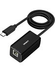 OBSBOT Tail Air  USB-C to Ethernet Adapter  Low Latency Dual Dual Ethernet USB-C