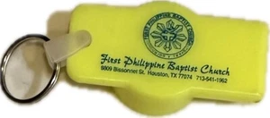 VINTAGE SELTENER INDIVIDUELLER SCHLÜSSELANHÄNGER DREHVERSCHLUSS FLASCHENÖFFNER SAMMLERSTÜCK PHILIPPINISCHER TÄUFER - Bild 1 von 6