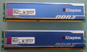 Kingston HyperX blu KHX1600C9D3B1K2/2G 2GB Kit (2x1GB) PC3-12800 DDR3-1600 RAM