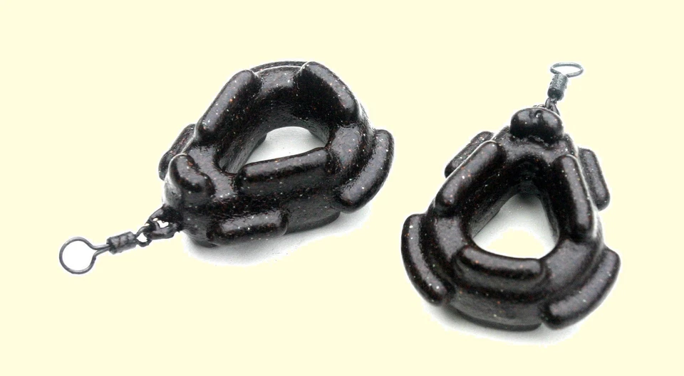 Pack of 10 Barbel River  Fishing leads Assorted sizes Available Smooth — 第 1/1 张图片