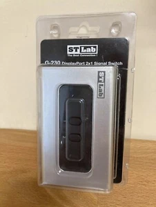 STLAB G-230 DisplayPort 2x1 Signal Switch Brand New - Picture 1 of 3