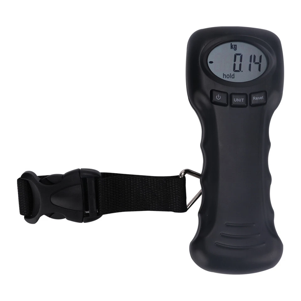Digital Luggage Scale Fishing with Measuring Tape Cord Portable Travel - Image 1 of 4