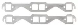 Mr. Gasket 7401G Chevy Small Block Aluminum Header Gasket Square Port - Foto 1 di 3