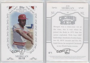 2009 Topps Sterling Framed White /50 Joe Morgan #60 HOF