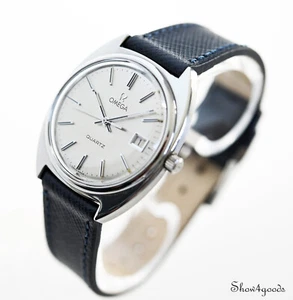 Omega Vintage 196.0121 Date - Quartz Cal 1370 Elettronico - PERFECT - 1979 - Picture 1 of 14